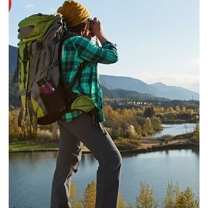 Duluth Trading Co Black Flexpedition Bootcut Pants Black Size 12 x 33